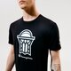 Férfi póló CHAMPION PÓLÓ CREWNECK PÓLÓ 215007kk001 szín: fekete