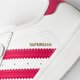 Gyerek sportcipők ADIDAS SUPERSTAR CF I  bz0420 szín: fehér