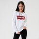 Női pulóver LEVI'S PULÓVER GRAPHIC STANDARD CREW 18686-0011 szín: fehér