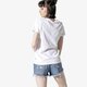 Női póló CONVERSE PÓLÓ SS CONVERSE OMBRE CP CREW TEE 10017088-a01 szín: fehér