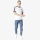 Férfi póló ADIDAS PÓLÓ SS CLUB JERSEY WHT du8316 szín: fehér