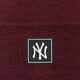 Férfi téli sapka NEW ERA SAPKA TEAM BEANIE NYY MRN 60292618 szín: bordó