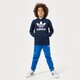 Gyerek pulóver ADIDAS PULÓVER KAPUCNIS TREFOIL HOODIE BOY hk0272 szín: fekete