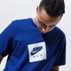 Férfi póló JORDAN PÓLÓ JUMPMAN BOX dd0963-492 szín: sötétkék