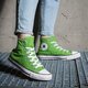 Női tornacipők CONVERSE CHUCK TAYLOR ALL STAR  172687c szín: zöld