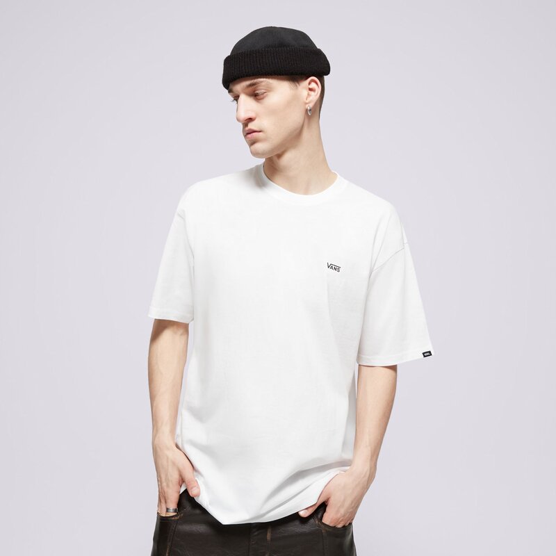 VANS PÓLÓ MN LEFT CHEST LOGO TEE WHITE