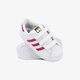Gyerek sportcipők ADIDAS SUPERSTAR CF I  bz0420 szín: fehér