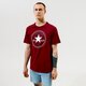 Férfi póló CONVERSE PÓLÓ SS CHUCK PATCH TEE 10007887-a28 szín: bordó