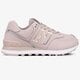 Női sportcipők NEW BALANCE WL574CLH wl574clh szín: rózsaszín
