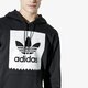 Férfi pulóver ADIDAS PULÓVER SOLID BB HOOD cw2358 szín: fekete