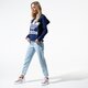 Női pulóver ADIDAS PULÓVER TREFOIL HOODIE ADICOLOR dv2568 szín: sötétkék