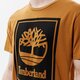 Férfi póló TIMBERLAND PÓLÓ YC SS STACK LOGO TEE (REGULAR) STACK LOGO TE tb0a2aj1p571 szín: barna