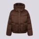 Női télikabát LEVI'S KABÁT PEHELY WESTERN BUBBLE SHORTIE BROWNS 003md-0006 szín: barna