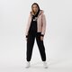 Női pulóver NIKE PULÓVER KAPUCNIS W NSW FLC HOODIE HTG dd5673-010 szín: fekete