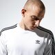 Férfi póló ADIDAS PÓLÓ LS 3-STRIPES LS T ed5959 szín: fehér