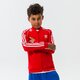 Gyerek pulóver ADIDAS PULÓVER CIPZÁRAS SST TRACK TOP BOY hd2043 szín: piros