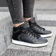 Gyerek sportcipők ADIDAS VARIAL MID J  by4085 szín: fekete