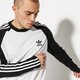Férfi póló ADIDAS PÓLÓ LS 3-STRIPES LS T cw1228 szín: fekete