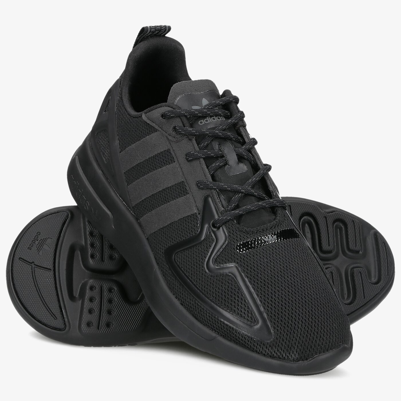 ADIDAS ZX 2K FLUX J FW4198 ✓ FEKETE ✓ 21 990,00 Ft! Legendás Sportcipő ✓  Gyerek Gyerekcipő adidas a ✪ Sizeer üzletben ✪
