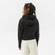 Gyerek pulóver NIKE PULÓVER KAPUCNIS G NSW AIR FT CROP HOODIE GIRL dm8372-010 szín: fekete