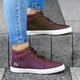 Női tornacipők LACOSTE AMPTHILL 318 1 736caw00033c9 szín: bordó