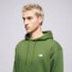 Férfi pulóver NEW BALANCE PULÓVER KAPUCNIS SPORT ESSENTIALS FLEECE HOODIE mt41511dae szín: zöld