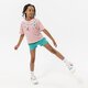 Gyerek sortok és ruhák JORDAN ESSENTIALS SHORTS GIRL 45a771-b5p szín: zöld