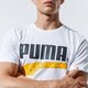 Férfi póló PUMA PÓLÓ PUMA CLUB GRAPHIC TEE 59879302 szín: fehér