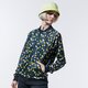 Női pulóver ADIDAS PULÓVER CIPZÁRAS AOP TRACK TOP fl4106 szín: multicolor