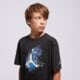 Gyerek póló JORDAN PÓLÓ JDB SKY IS NOT THE LIMIT GLOW BOY 95d948-023 szín: fekete