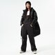 Női nadrágok LEVI'S NADRÁG SILVERTAB OVERALL T3 a3520-0000 szín: fekete