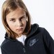 Gyerek pulóver NIKE PULÓVER CIPZÁRAS KAPUCNIS B NSW HOODIE FZ WINTERIZED bv4506-011 szín: fekete
