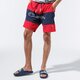 Férfi rövidnadrágok CHAMPION RÖVIDNADRÁG LOGO SWIM SHORTS 215499rs001 szín: piros