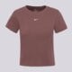Női póló NIKE PÓLÓ RIB TGHT SS TEE W NSW hv4994-502 szín: barna