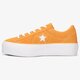 Női tornacipők CONVERSE ONE STAR PLATFORM 563487c szín: narancssárga
