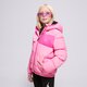 Gyerek átmeneti kabát JORDAN KABÁT TÉLI ESSENTIAL MIDWEIGHT PUFFER GIRL 45d195-afn szín: rózsaszín