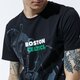 Férfi póló NEW ERA PÓLÓ NBA BIG LOGO TEE BOSCEL BLK 12369806 szín: fekete