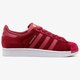 Női sportcipők ADIDAS SUPERSTAR W  b41512 szín: bordó