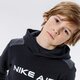 Gyerek pulóver NIKE PULÓVER KAPUCNIS AIR BOY da0700-010 szín: fekete