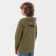 Gyerek pulóver ADIDAS PULÓVER KAPUCNIS TREFOIL HOODIE BOY hd2006 szín: khaki