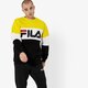 Férfi pulóver FILA PULÓVER STRAIGHT BLOCKED CREW SWEAT 681255a063 szín: fekete