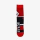 Férfi zoknik STANCE ZOKNI BULLS SHORTCUT m545c19bul szín: piros