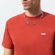 Férfi póló VANS PÓLÓ MN LEFT CHEST LOGO TEE CHILLI OIL vn0a3czeyve1 szín: piros