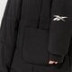 Női télikabát REEBOK KABÁT TÉLI S PAD LONG JACKET BLACK hh7247 szín: fekete