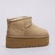 Női téli cipők UGG CLASSIC ULTRA MINI PLATFORM 1135092-san szín: bézs