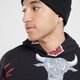 Férfi pulóver JORDAN PULÓVER KAPUCNIS M J ESS AOP FLC PO fn4545-010 szín: multicolor