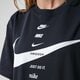 Női póló NIKE PÓLÓ W NSW SWSH TOP SS cu5682-010 szín: fekete