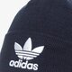 Gyerek téli sapka ADIDAS SAPKA TÉLI TREFOIL BEANIE bk7639 szín: sötétkék