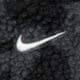 Női télikabát NIKE KABÁT W NSW STREET SHERPA JKT hv2070-010 szín: fekete