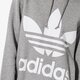 Női pulóver ADIDAS PULÓVER TREFOIL HOODIEMGREYH cy6665 szín: szürke